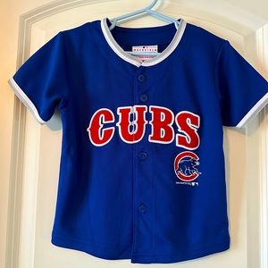 NWT CHICAGO CUBS 2T Button up MLB Jersey